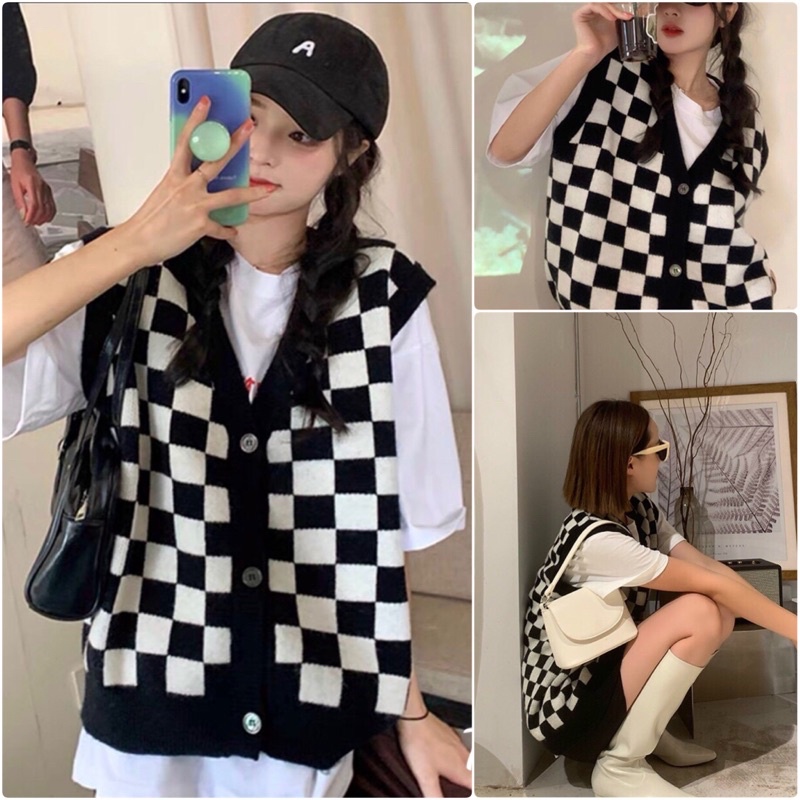 ÁO GILE UNISEX KẺ CARO + TRƠN