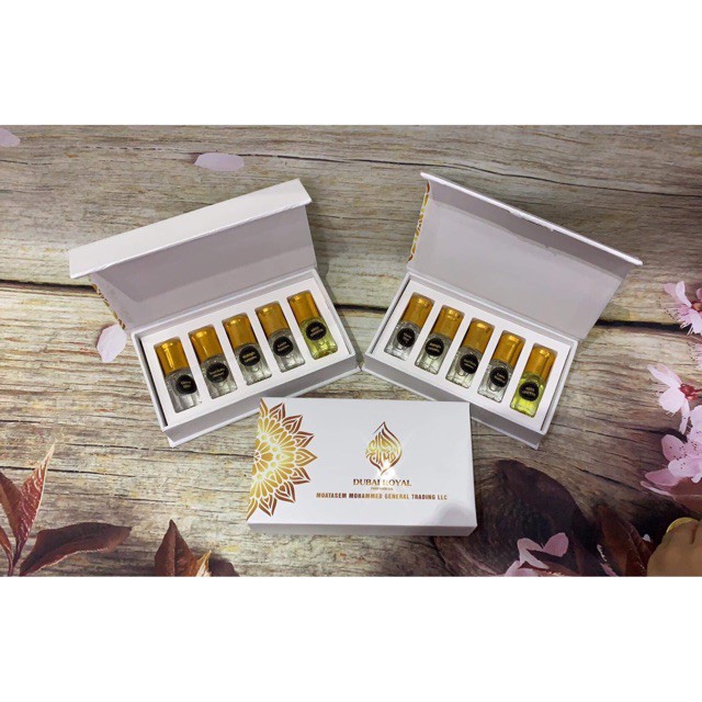 Sét 5 Tinh Dầu Nước Hoa Dubai Nữ | Thế Giới Skin Care
