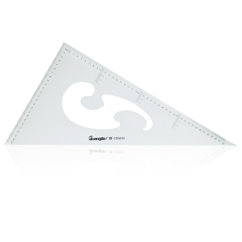 Bộ thước eke 45cm Guangbo CB5645