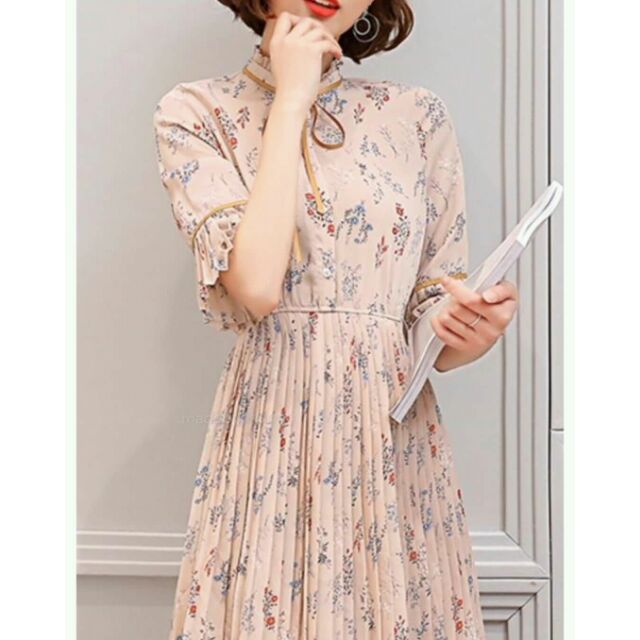 Đầm maxi tiểu thư