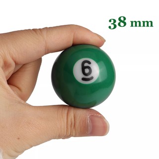 Bộ 16 viên bi đường kính 38 mm dành cho bàn bida mini