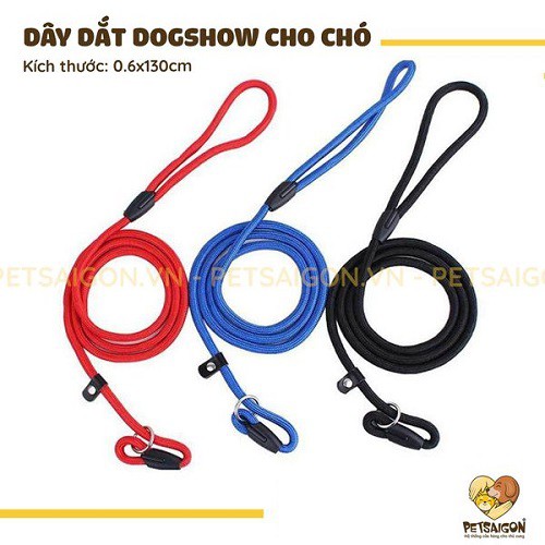 DÂY DẮT DOGSHOW HUẤN LUYỆN CHÓ