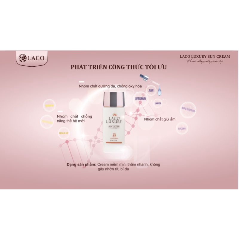 kem chống nắng LaCo Luxury Sum Cream ( cao cấp chính hãng) | BigBuy360 - bigbuy360.vn