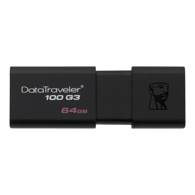 USB Kingston DT100G3 128GB/64GB 3.0 nắp trượt tốc độ upto 100MB/s