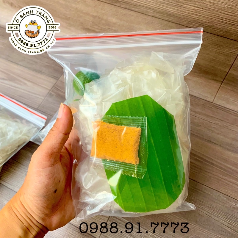 [80g]  Bánh tráng phơi sương muối tắc siêu cay - (Đồ ăn vặt bánh tráng phơi sương)