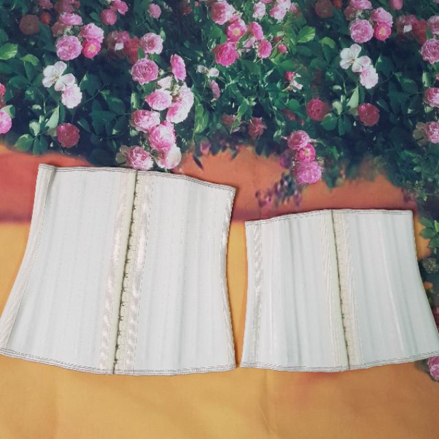 Đai nịt bụng  Latex 25 xương thép loại dài cao 29 cm nhập khẩu chính hãng Italy