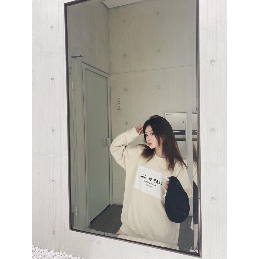 Áo nỉ sweater Fog sixth collection , áo nỉ form rộng unisex , Cocmer_vn