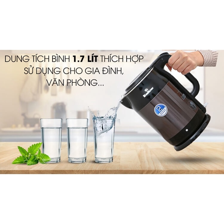 Bình Đun Siêu Tốc Bluestone KTB-3468 (1.7L)