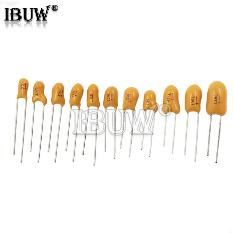 Set 5 Tụ Điện 16V 20V 25V 35V 50V 0.1UF 0.22UF 0.33UF 0.47UF 100UF 1UF 2.2UF 4.7UF 10UF 15UF 22UF 47UF