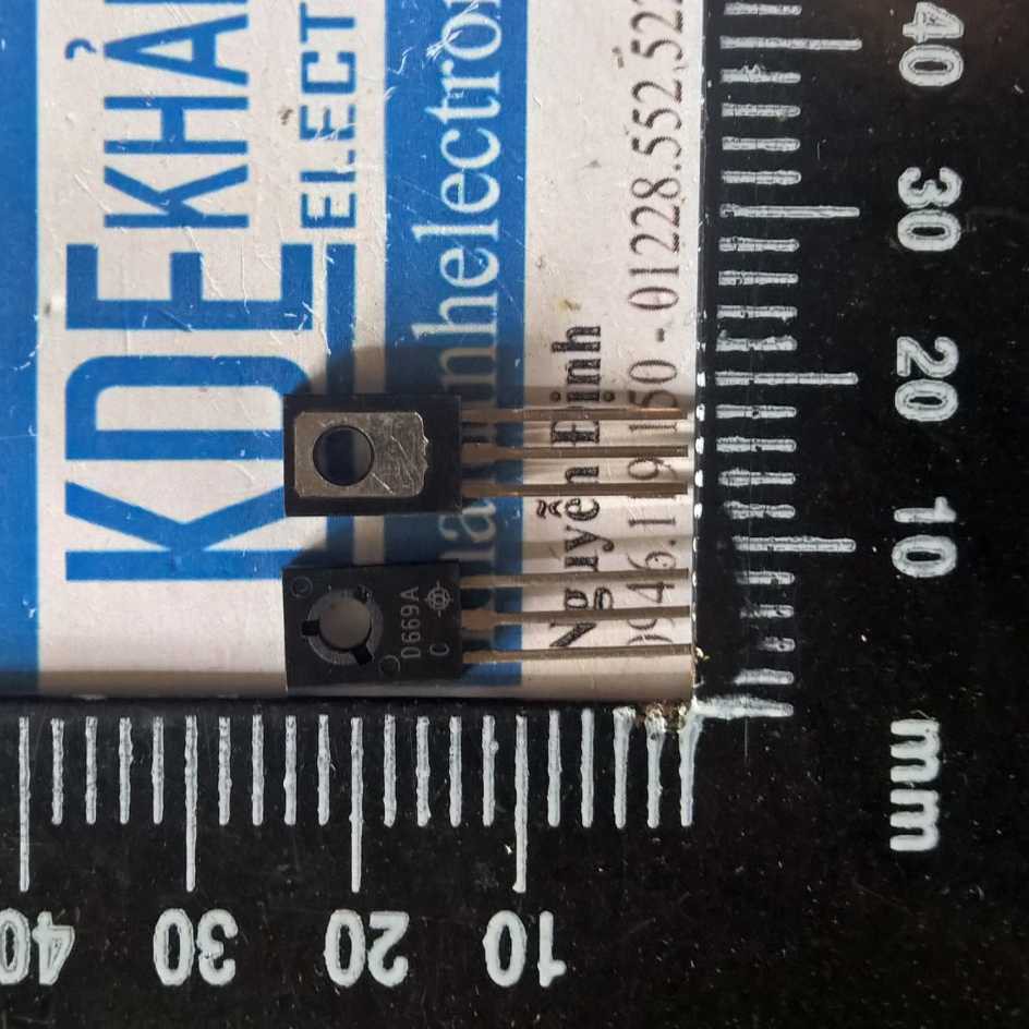 20 con D669A D669 669 TO-126 1.5A 160V NPN trans thuận kde1482