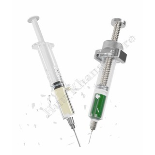Pittong xoay đẩy mỡ hàn, keo