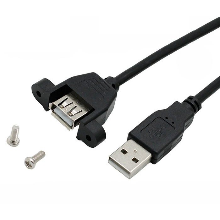 Dây Cáp USB Đực Cái Bắt Vít 1m