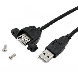 Dây Cáp USB Đực Cái Bắt Vít 1m