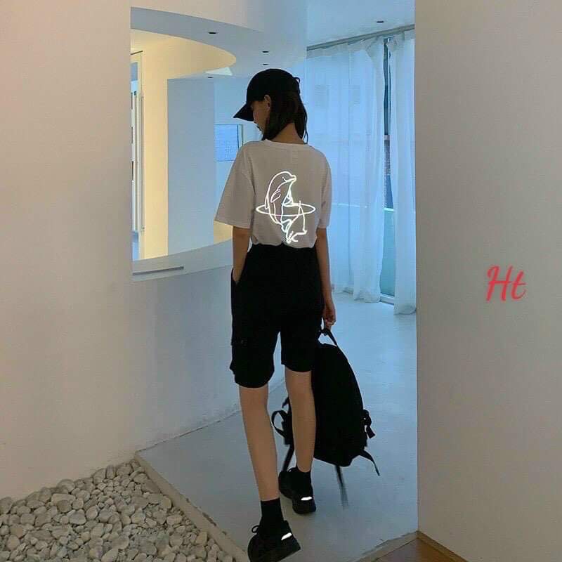 Áo 2 cá heo phản quang H26