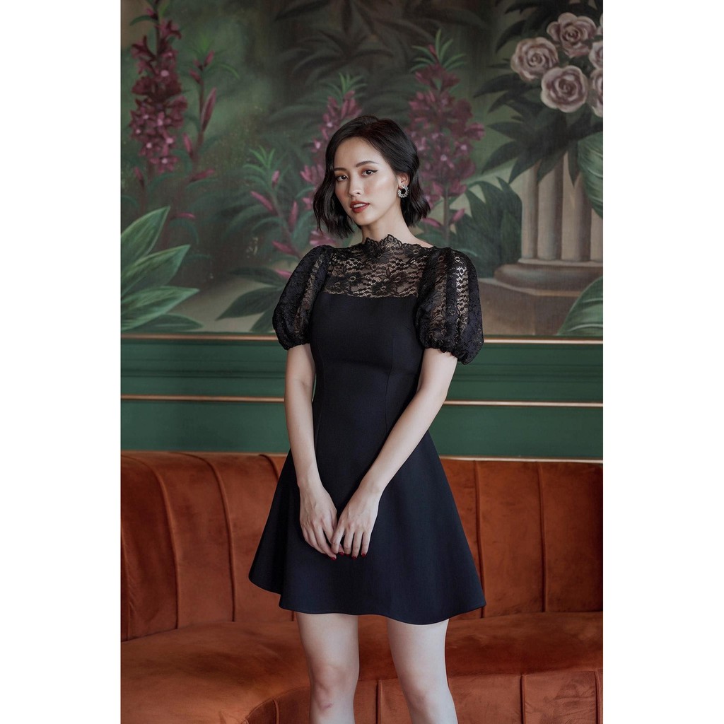 ĐẦM TAY PHỒNG PHỐI REN HOA - D1224 | BigBuy360 - bigbuy360.vn