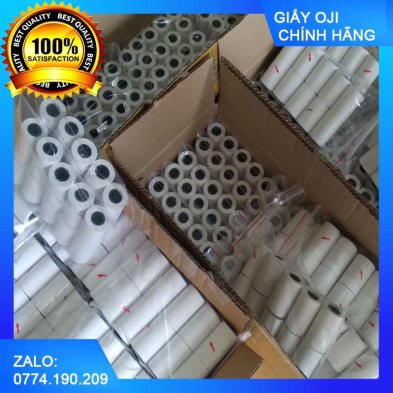 20 Cuộn Giấy In Nhiệt K80 (80mm x 80mm) In Bill/ Hóa Đơn Tính Tiền Hansol/ Oji