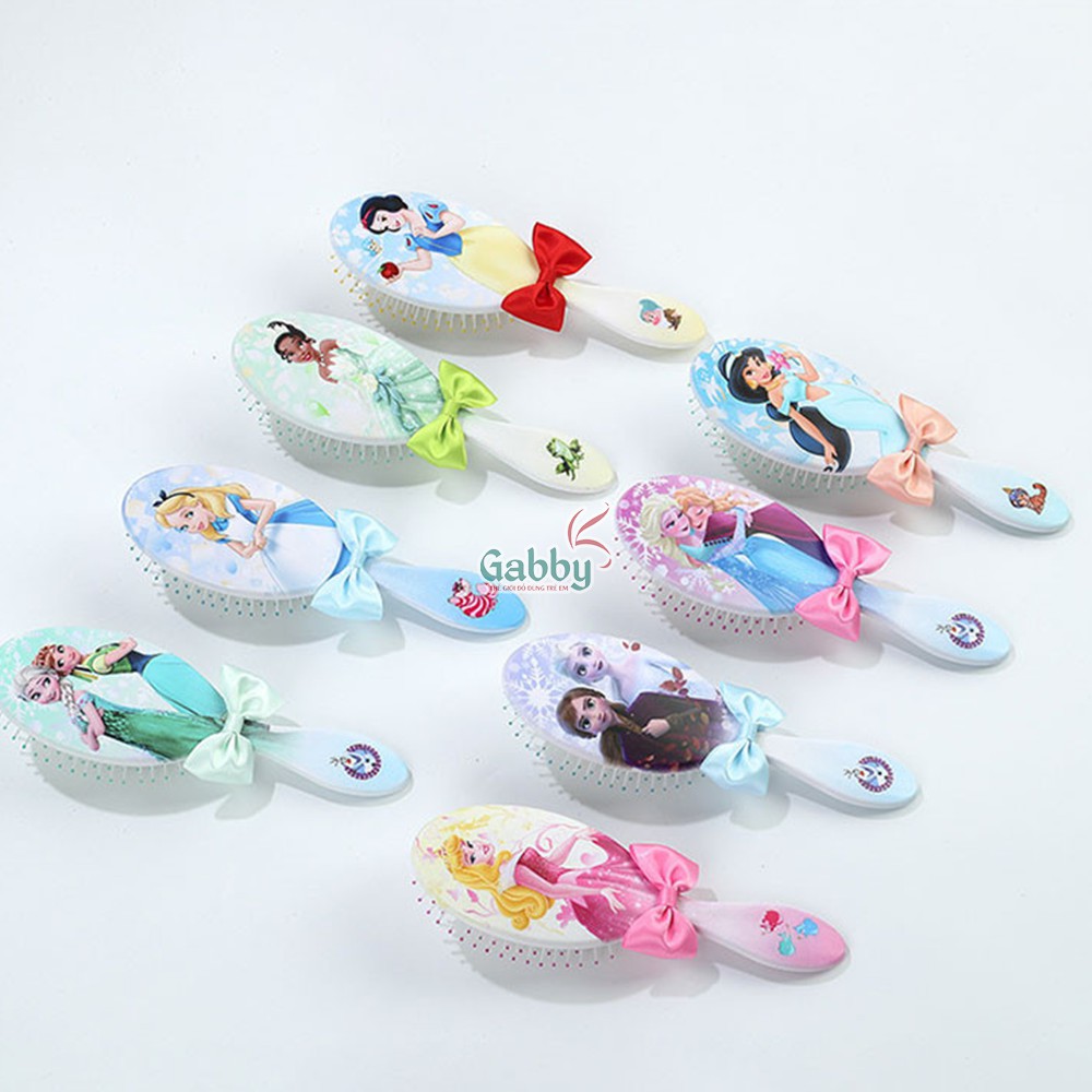 LƯỢC DISNEY CÔNG CHÚA CHO BÉ (Hình Elsa/ Hello Kitty/ Thỏ/ Alice/ Disney Princess)