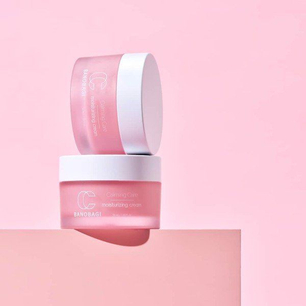 Kem dưỡng ẩm sáng da Banobagi Calming Care Moisturizing Cream (Màu hồng) 50ml