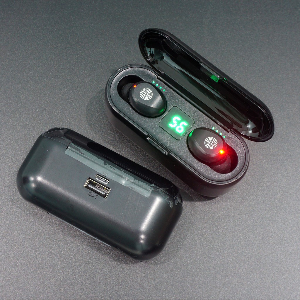 Tai Nghe Bluetooth 5.0 AMOI F9  ÂM Thanh Hay ( Pin Trâu 2000mah Làm Sạc Dự Phòng ) | BigBuy360 - bigbuy360.vn