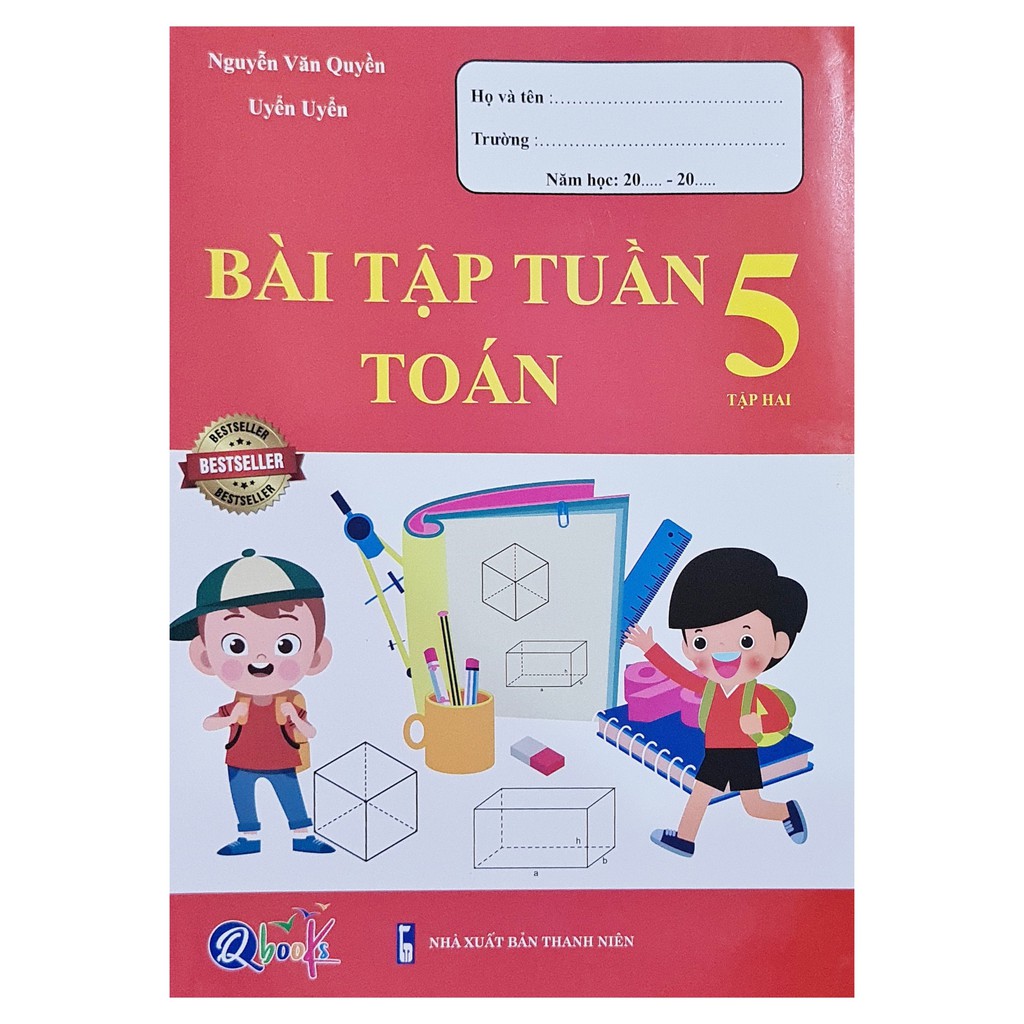 Sách - Bài tập tuần Toán lớp 5 (tập 2)