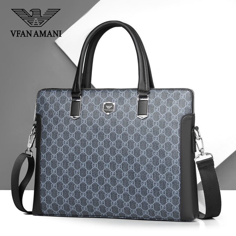 Duy Phường Arma. Ni Nam giới Cặp da Kết cấu Cầm tay Doanh nghiệp Đơn giản Vai Messenger Túi xách | BigBuy360 - bigbuy360.vn