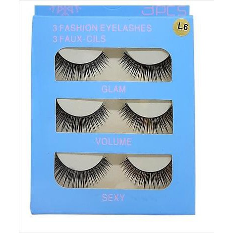 Lông mi giả Nga Mi 3PCS - BX0406