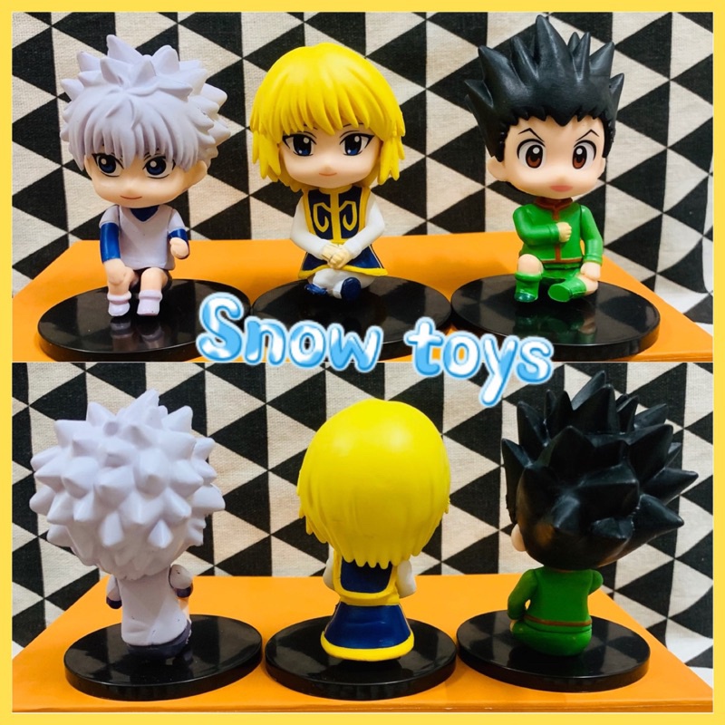 Mô Hình Thợ Săn Tí Hon nhân vật Chrollo Lucilfer , Gon Freecss , Kurapika , killua figure Hunter X Hunter