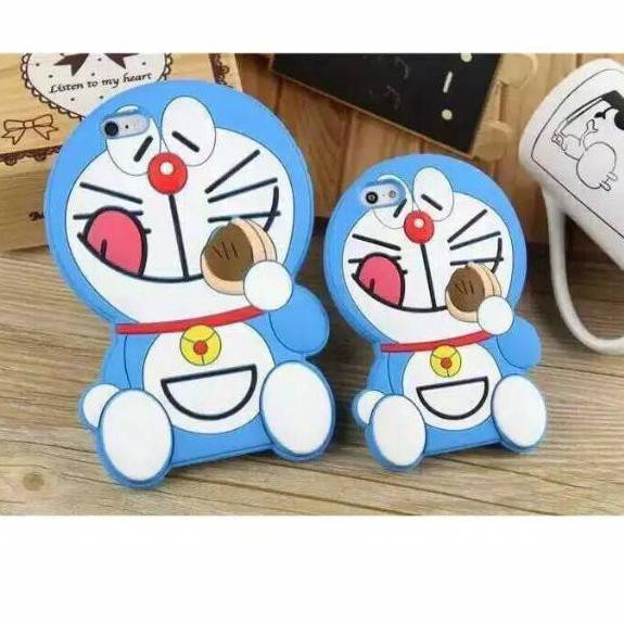 Ốp Điện Thoại Hình Doraemon 3d Cho Realme 5 5i 5s 3 5 Pro 3 Pro A5 2020 A9 2020
