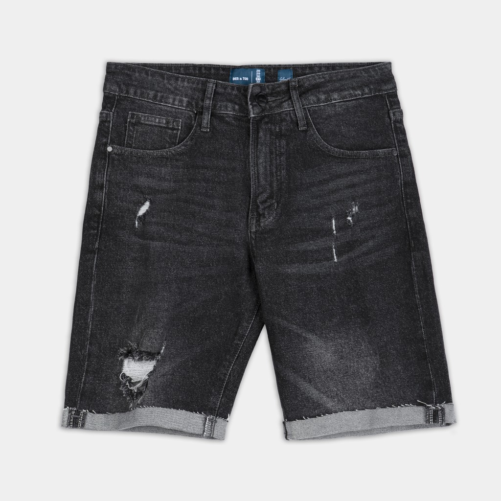 Ben &amp; Tod - Quần short Destroyed Short Jeans 20023