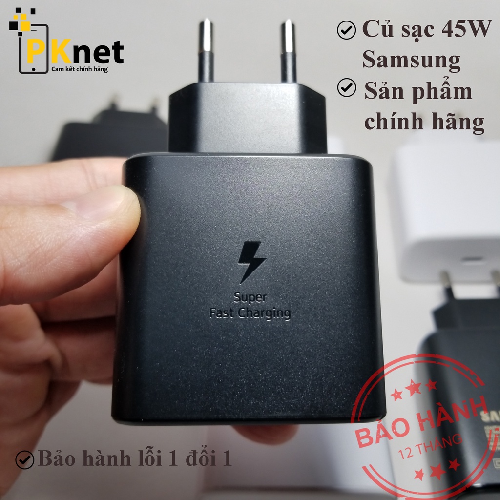 Củ Sạc 45W Note 10 Plus Chính Hãng Samsung [Bảo hành 6 tháng]