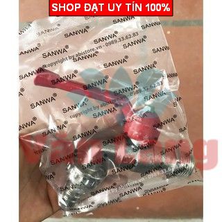 Vòi nước tay gạt Sanwa mạ kẽm gien 21, 27 chống han rỉ, ăn mòn