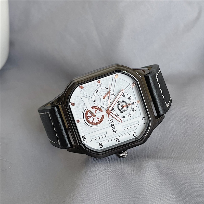 Đồng Hồ Nam Dây Da Thời Trang Hàn Quốc