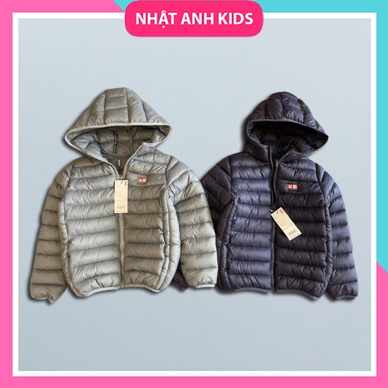 Áo Phao UNIQLO trẻ em CHÍNH HÃNG cực đẹp, giá rẻ cho bé trai (21-35kg)