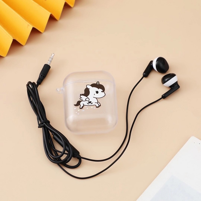 Tai Nghe Nhét Chụp Chup Tai 3.5mm Có Dây Có Mic