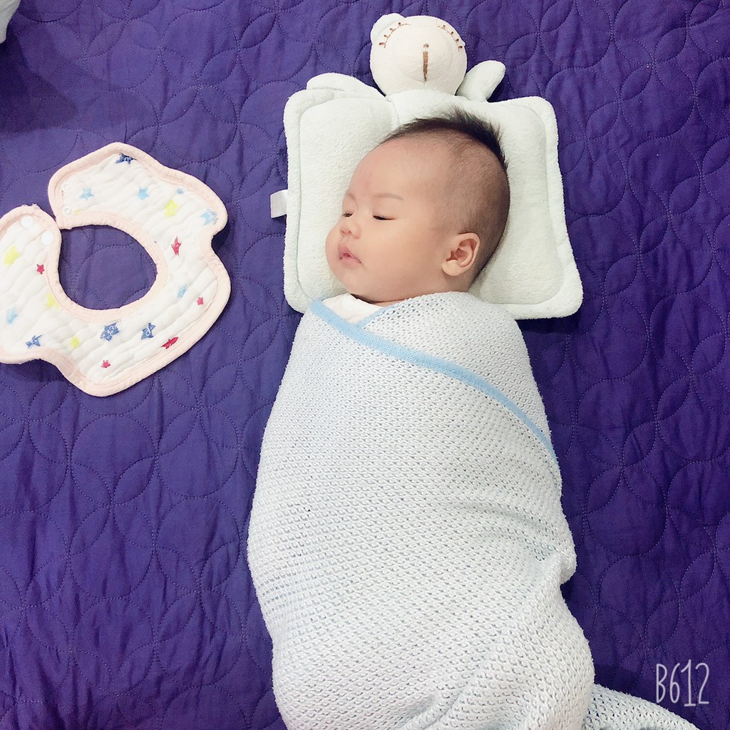 Chăn lưới thoáng khí chống ngạt kiêm quấn ủ kén, trùm xe đẩy cho bé 0319-CF - Comfybaby