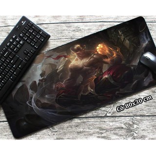 Tấm Lót Chuột Loại Lớn Chơi Game Dày 3-5mm NTC S6 - Loại Mousepad Speed