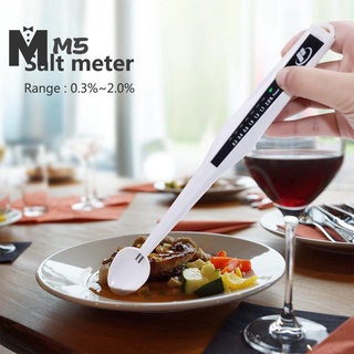 Máy đo nồng độ mặn thực phẩm kèm đèn led m5vn