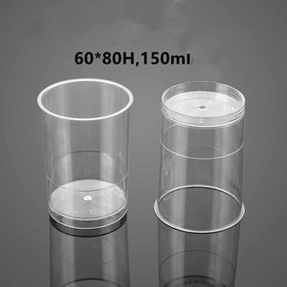 Set 10 cốc mica mousse 6080 ( AKSHOPCAMLE 2191.012)