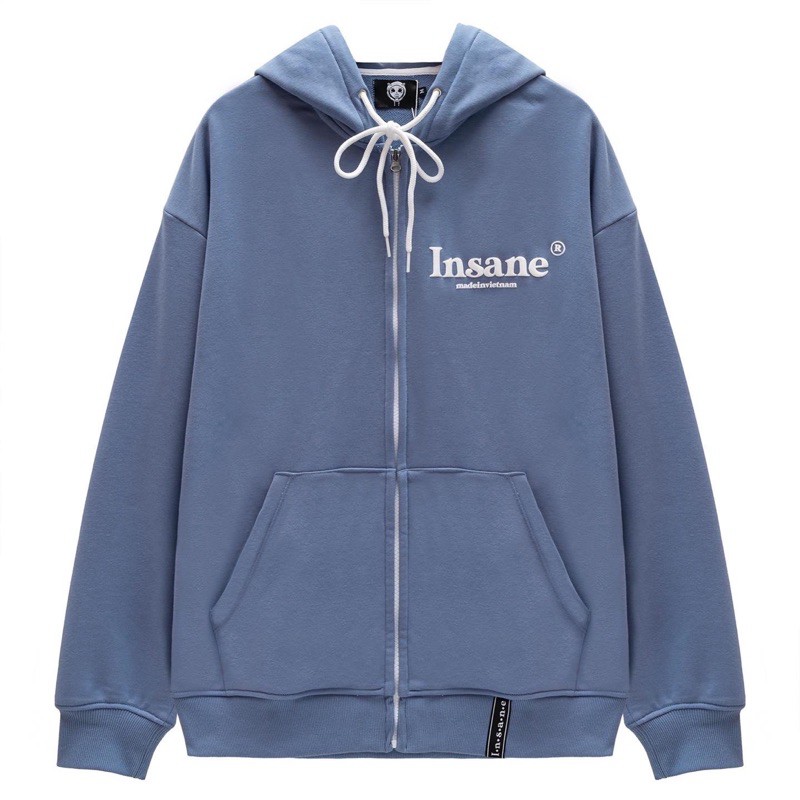 [Áo khoác zip Insane®] Basic Hoodie Zip ver 1.0 - Navy