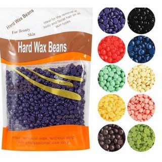 Sáp Wax Lông Nóng Dạng Hạt Đậu Hard Wax Bean 100G Tẩy Tế Bào Chết Toàn Thân Tại Nhà
