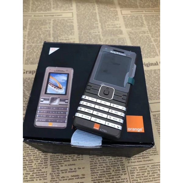 NGUYÊN ZIN, chính hãng điện thoại cổ sony ericsson k770i