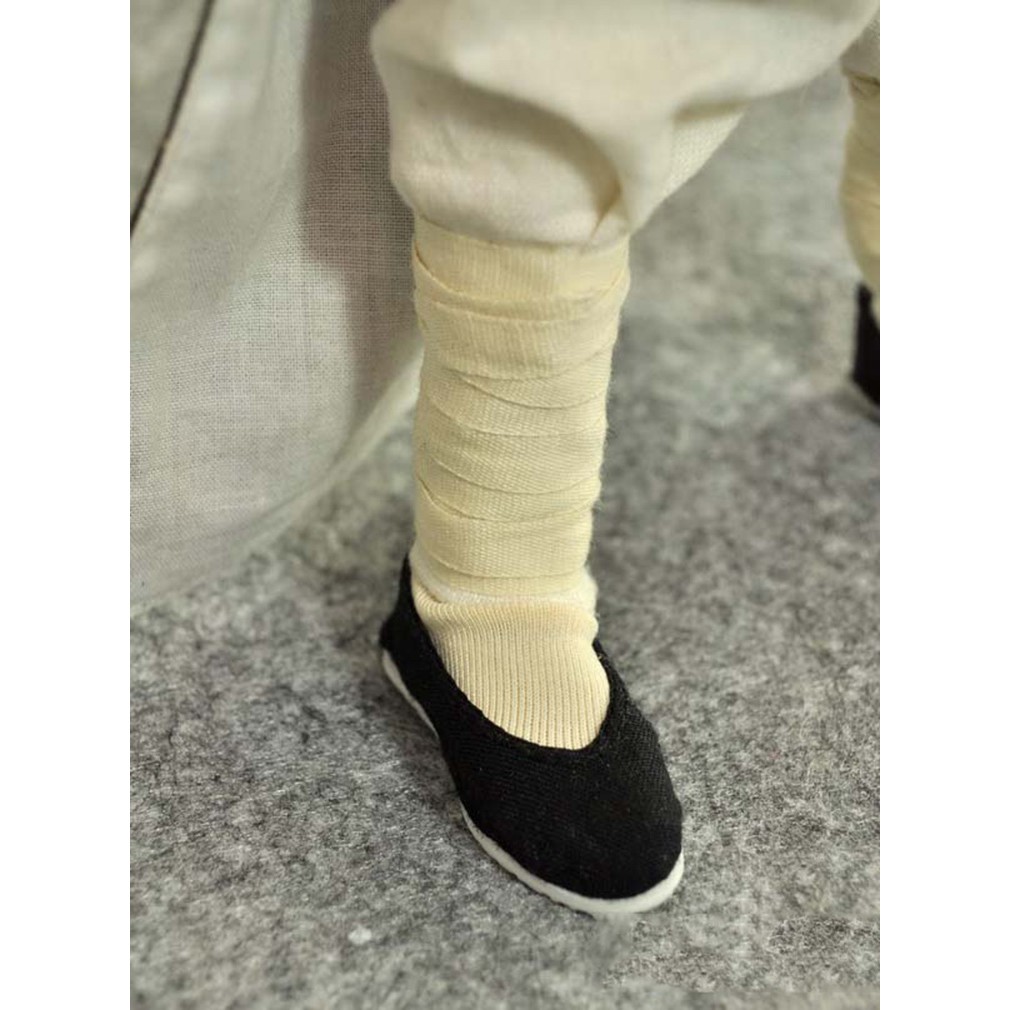 Bộ Quần Áo Kung Fu Màu Xám / Đen 12 "Cho Mô Hình Búp Bê 12"