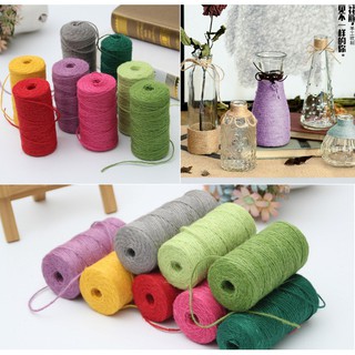 Cuộn dây gai màu - Cuộn 100 mét, sợi 2mm