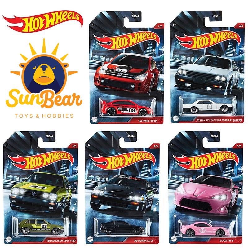Đồ chơi mô hình siêu xe Hot Wheels GDG44 1:64 - Sun Bear
