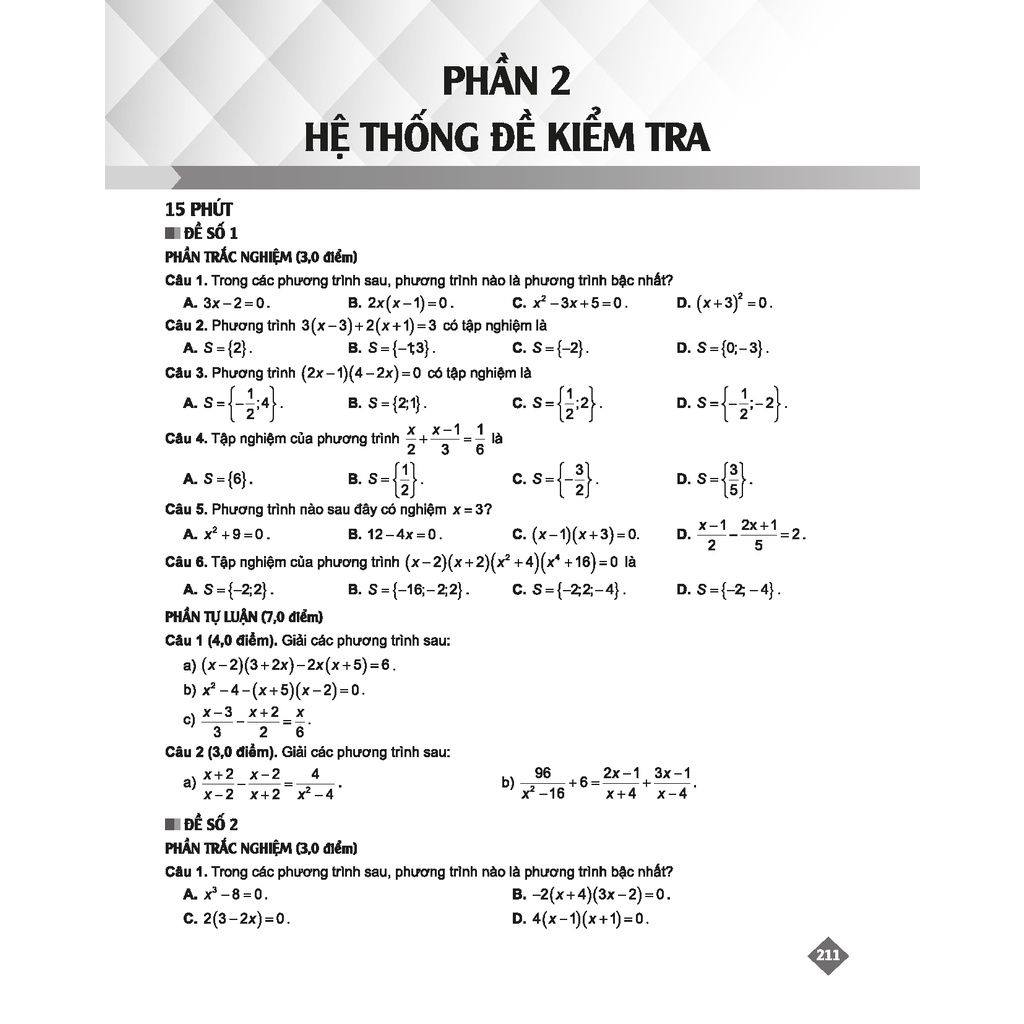 Sách - Bí quyết tăng nhanh điểm kiểm tra Toán 8 Tập 2 - Tái bản lần 1 - Tham khảo lớp 8 - Chính hãng CCbook