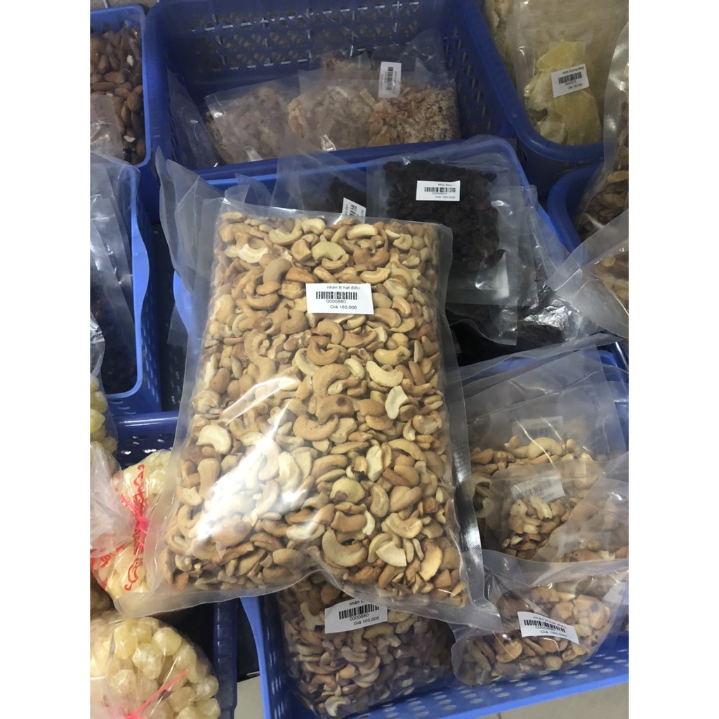 Hạt Điều vỡ rang muối gói 1kg