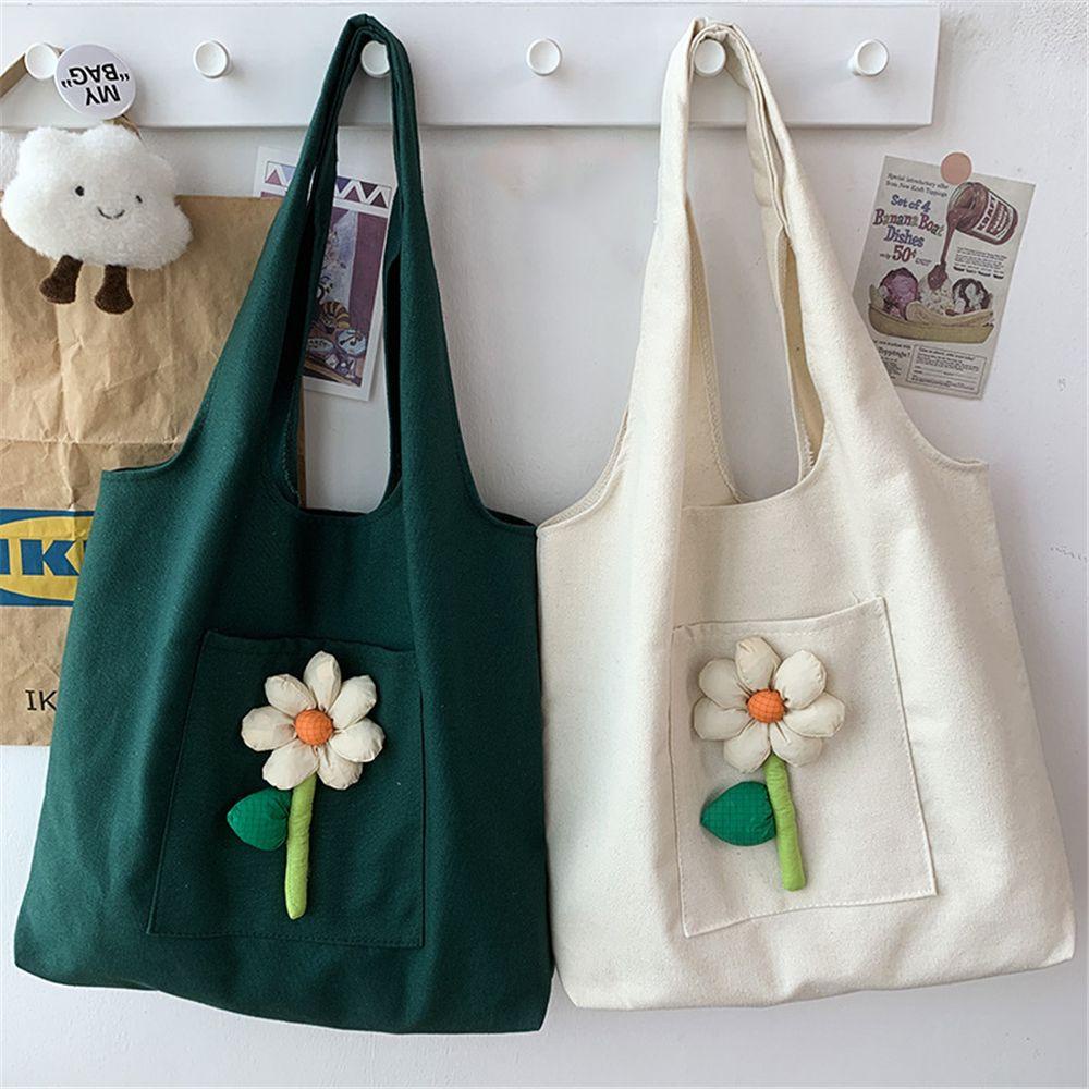 UUMIR Túi Xách Canvas Cỡ Lớn Họa Tiết Dễ Thương