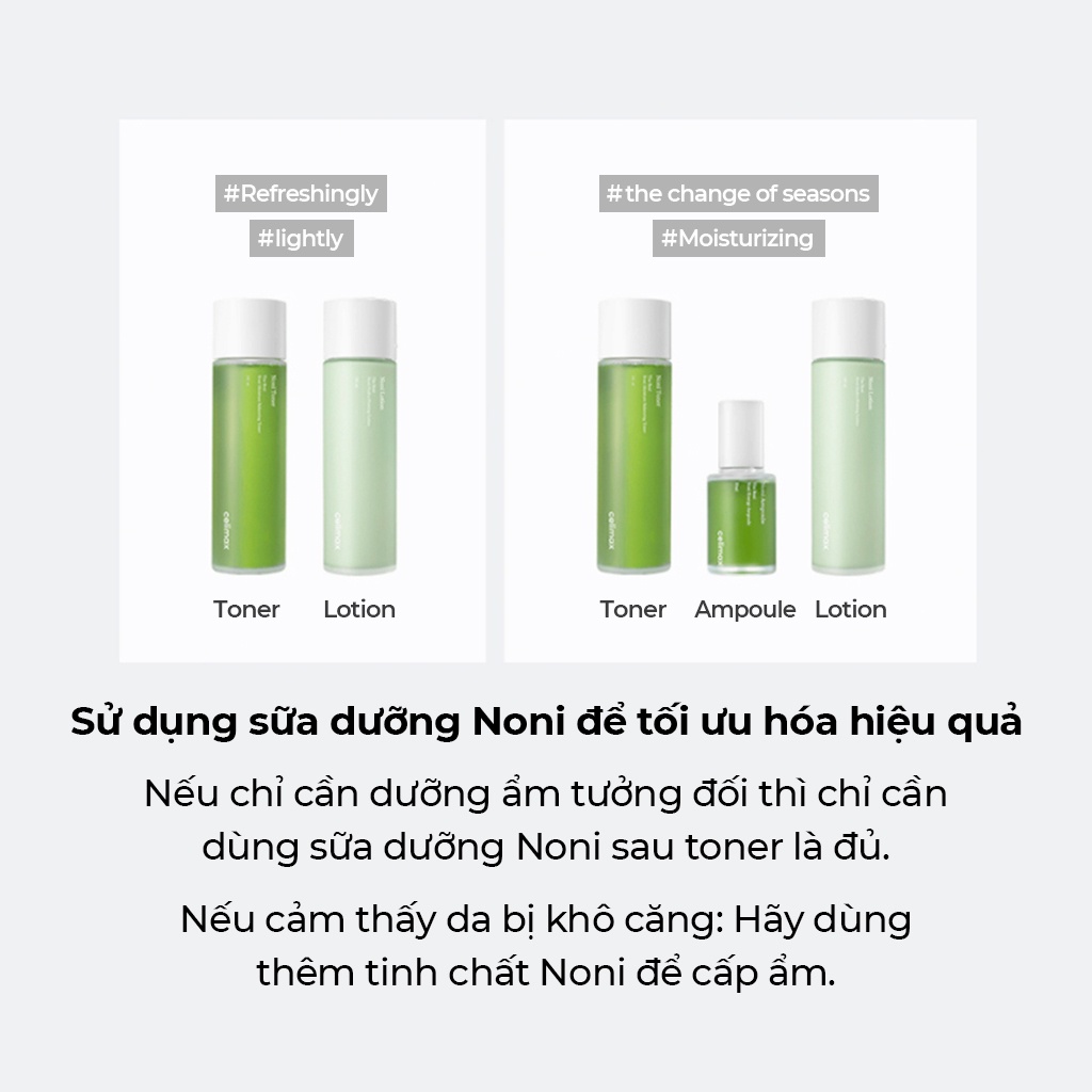 Sữa dưỡng da CELIMAX sáng mịn da The Real Noni Hydra Firming 30ml