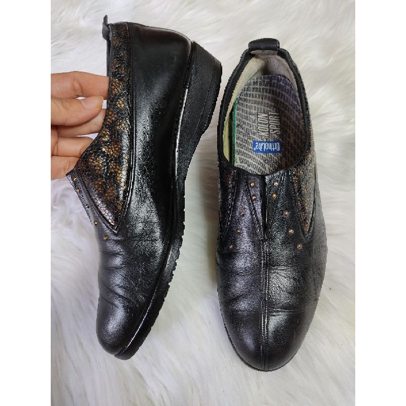 Giày da dê size 36,5-37 mỏng