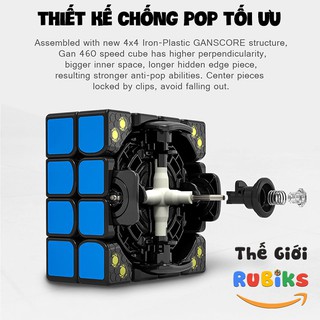 Rubik 4x4 GAN 460 M Nam Châm Cao Cấp Flagship